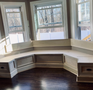 built-in dining bench