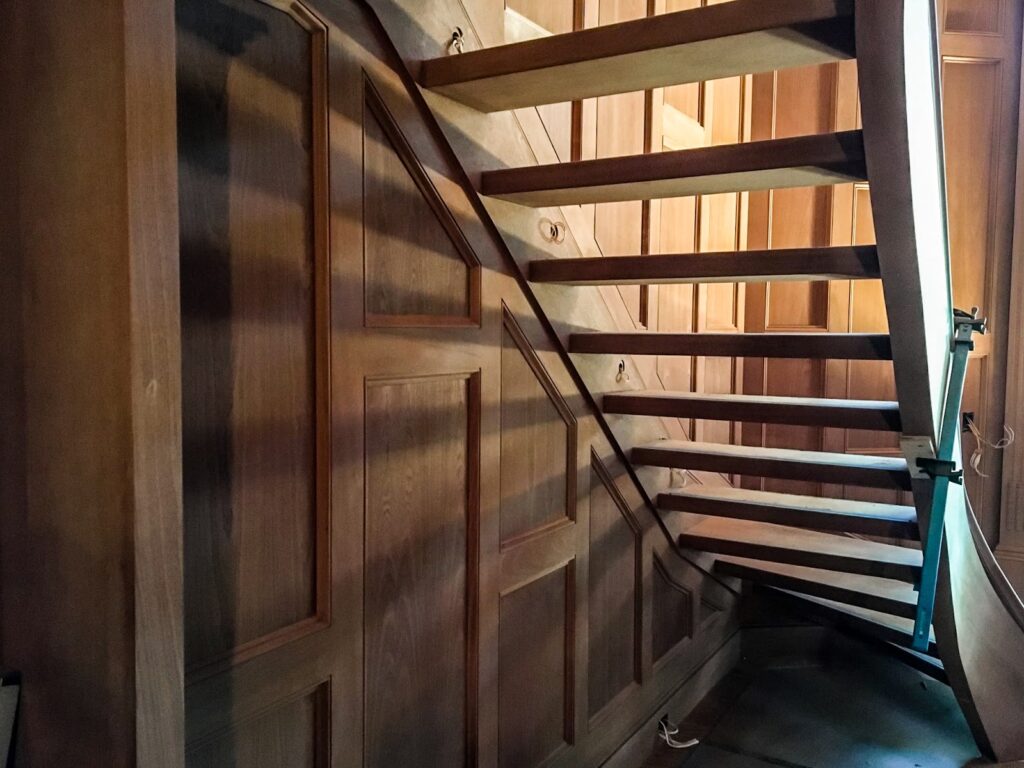Custom Stairs in North End, Boston